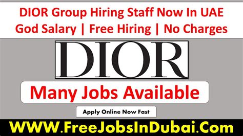 dior careers uae|lvmh beauty careers.